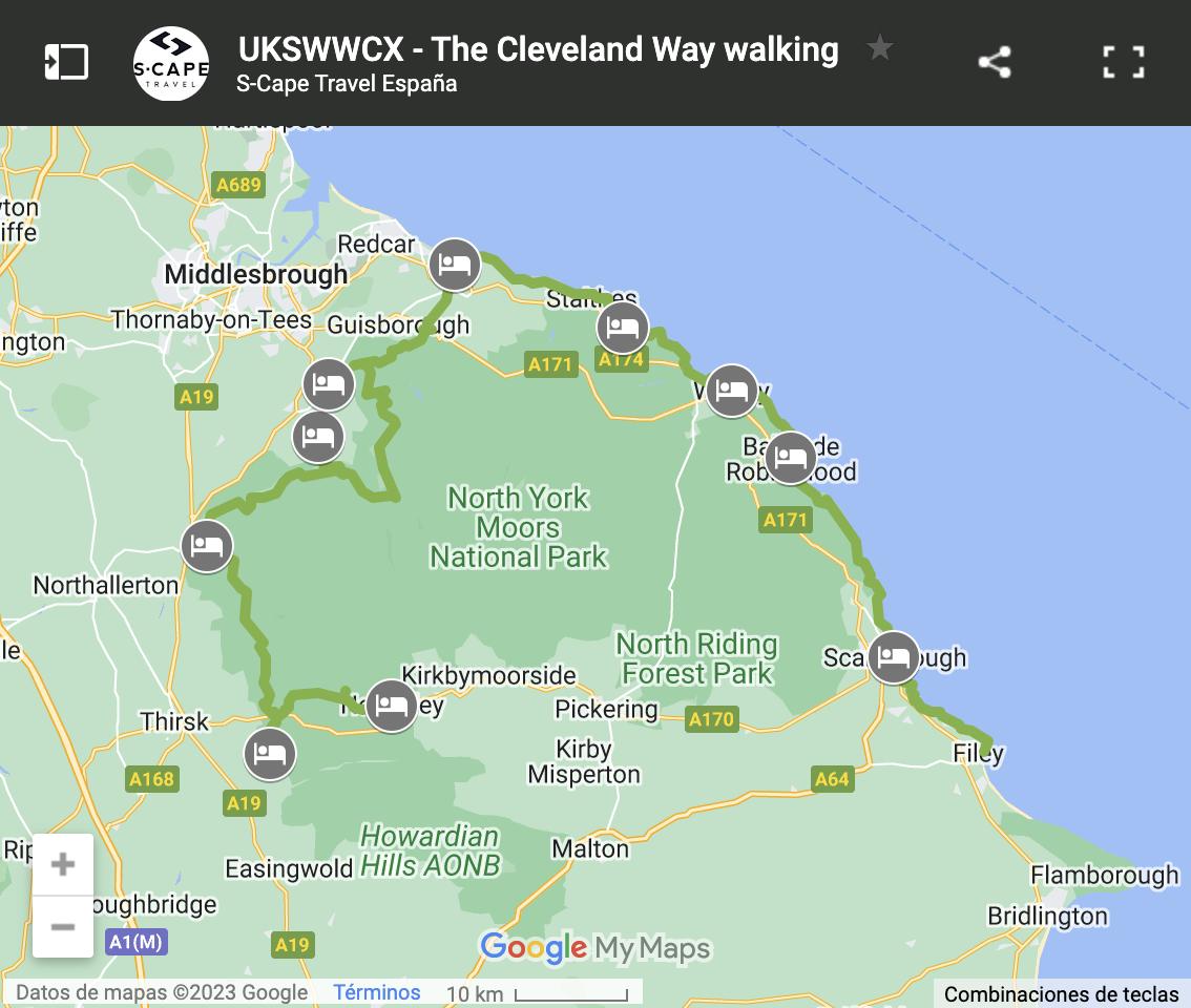 UKSWWCX - The Cleveland Way walking