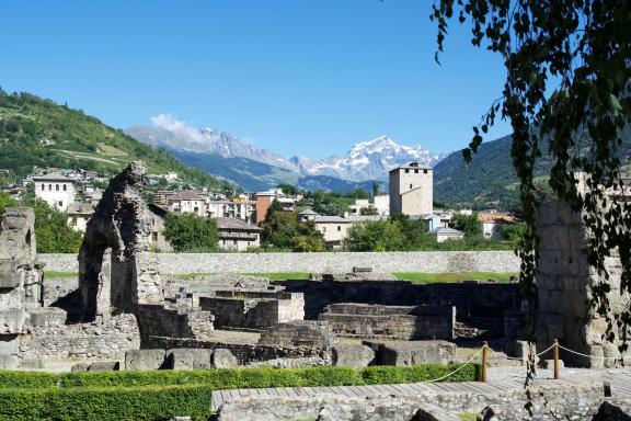 Aosta ruins