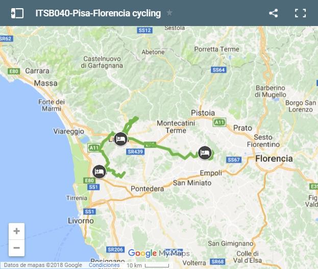ITSB040-Pisa-Florencia cycling-map